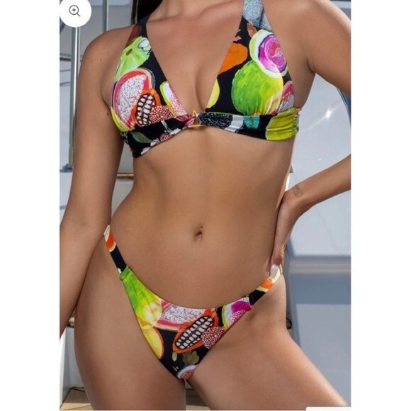 SWIMINISTA + CHRISTIAN LACROIX BIKINI BOTTOM NWT SZ S - Picture 1 of 8